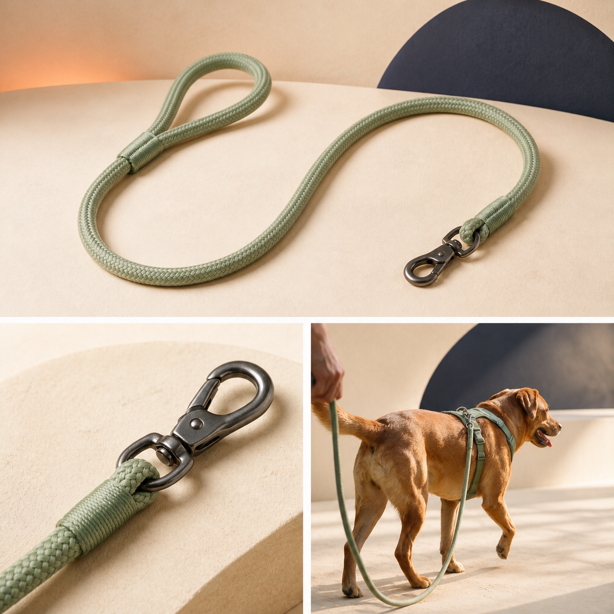 Everyday Rope-Style Dog Leash — product image 06