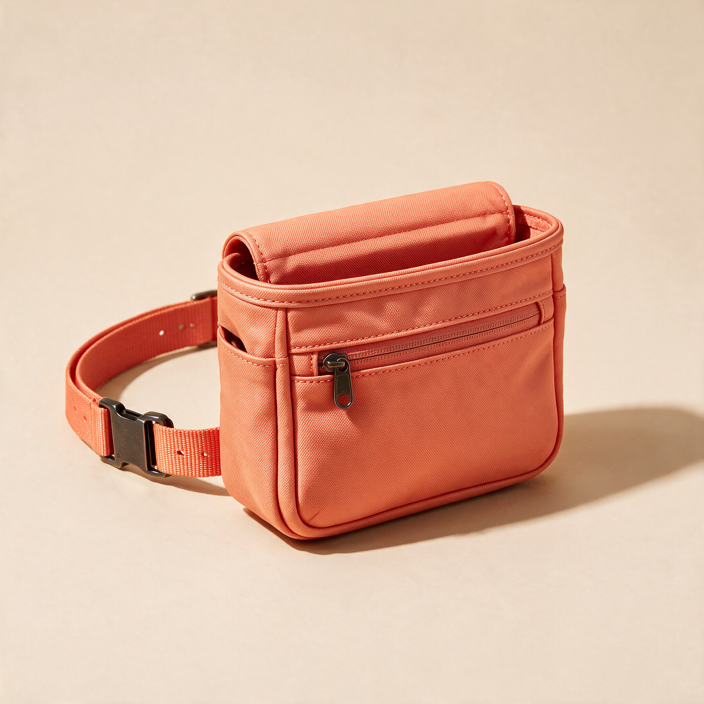 CalmCarry Treat Pouch in Happy Coral