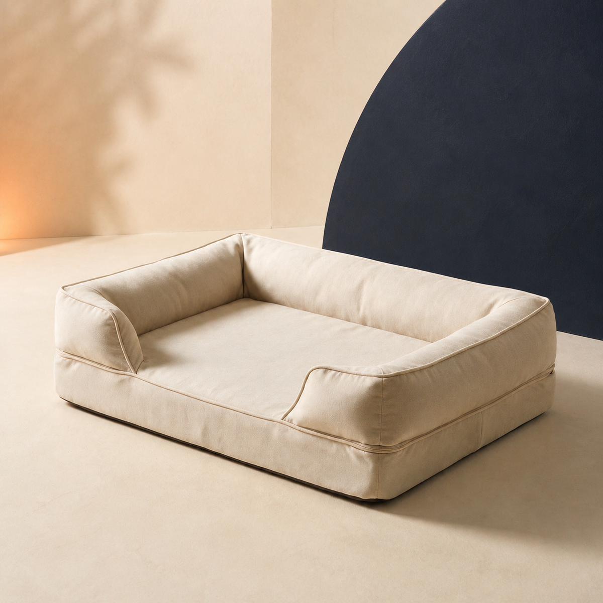 CloudNest Bolster Dog Bed
