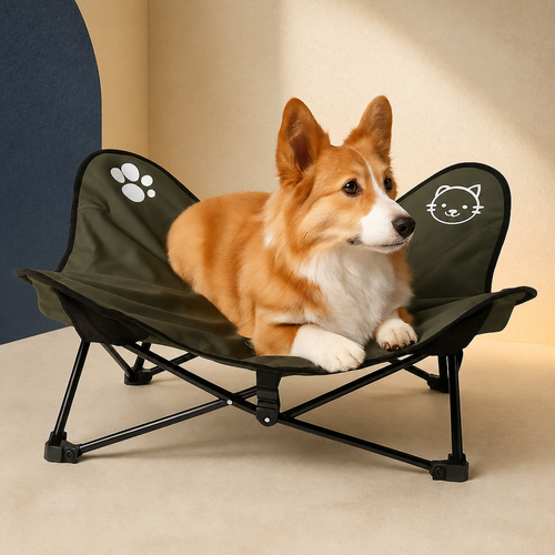 Foldable Elevated Dog Bed — product image 01