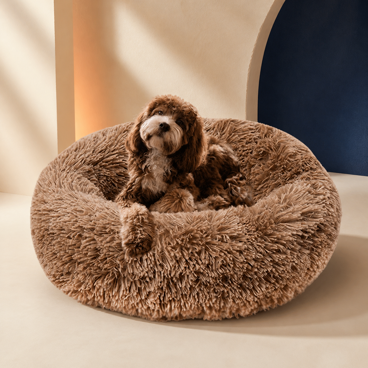 Plush Donut Dog Bed — product image 03