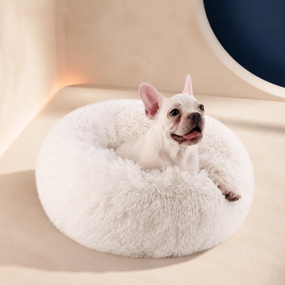 Plush Donut Dog Bed — product image 06